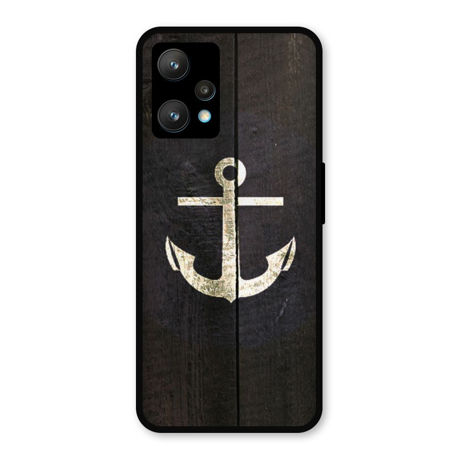 Wood Anchor Metal Back Case for Realme 9 Pro Plus 5G