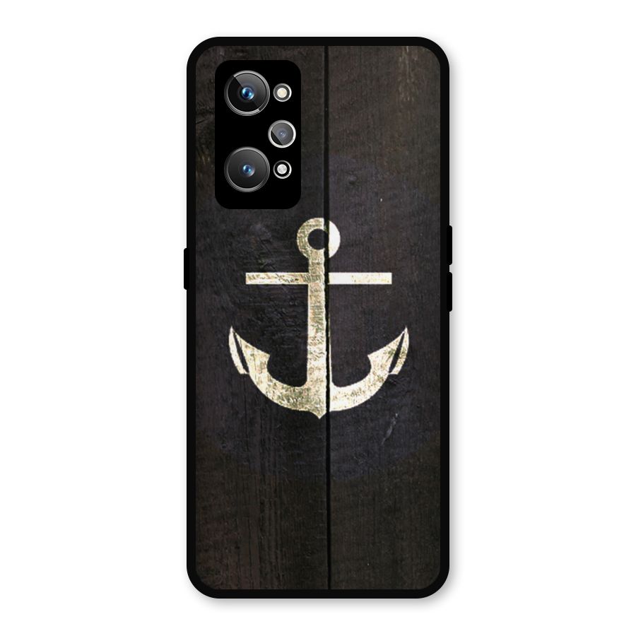 Wood Anchor Metal Back Case for Realme GT Neo 3T