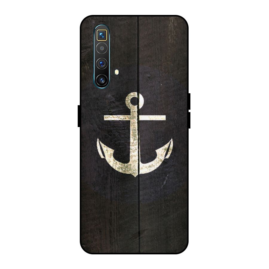 Wood Anchor Metal Back Case for Realme X3 SuperZoom