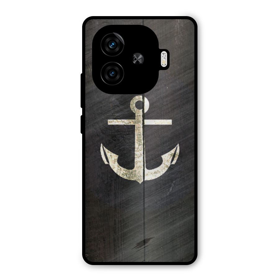 Wood Anchor Metal Back Case for iQOO Neo 10R