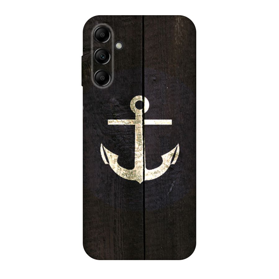 Wood Anchor Original Polycarbonate Back Case for Galaxy A14 5G