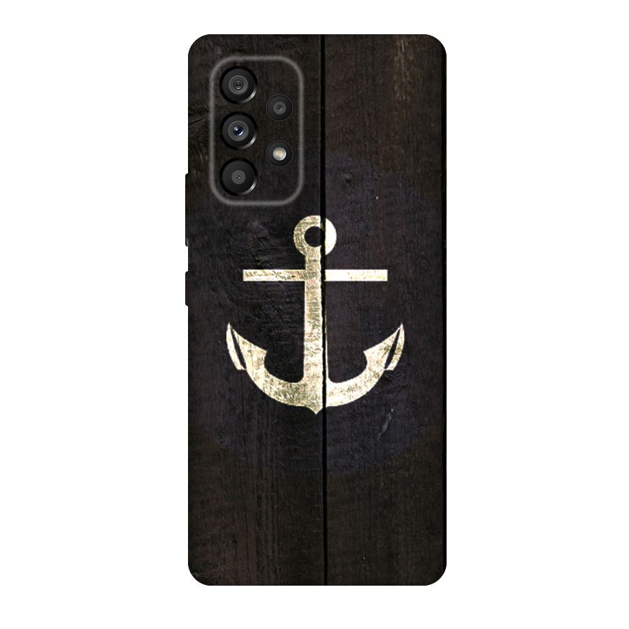 Wood Anchor Original Polycarbonate Back Case for Galaxy A53 5G