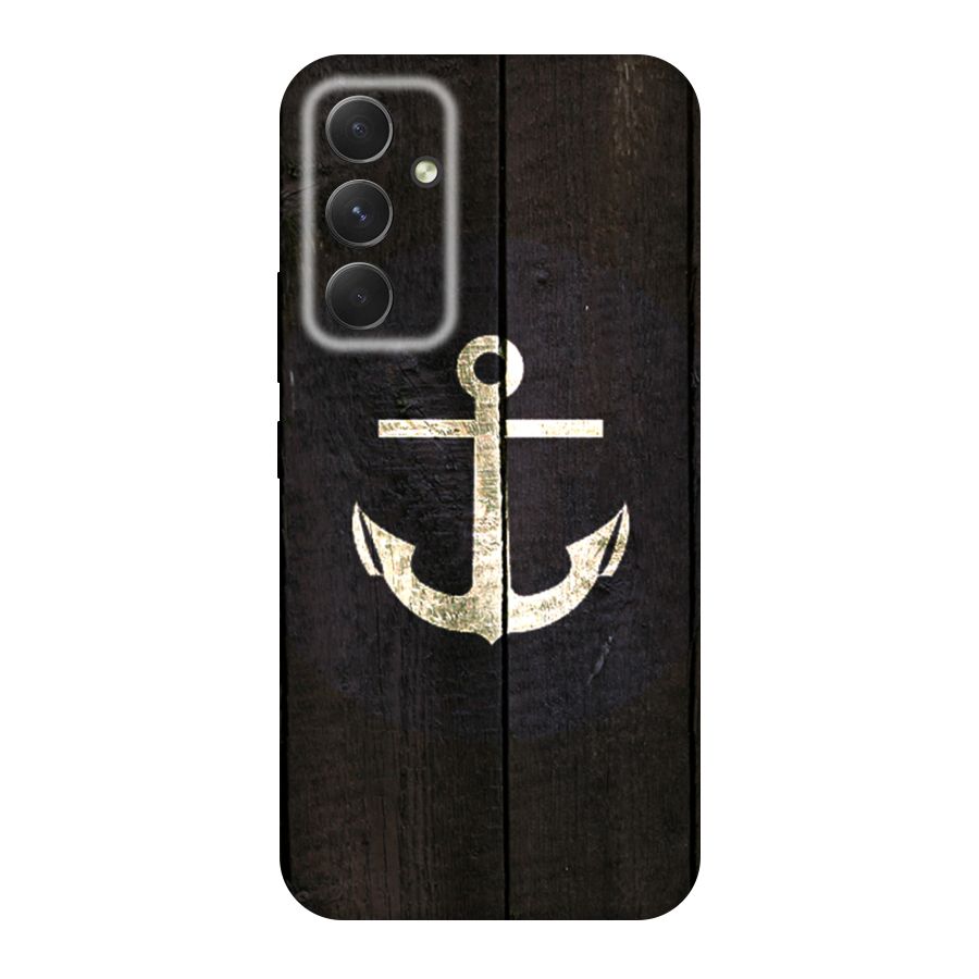 Wood Anchor Original Polycarbonate Back Case for Galaxy A54