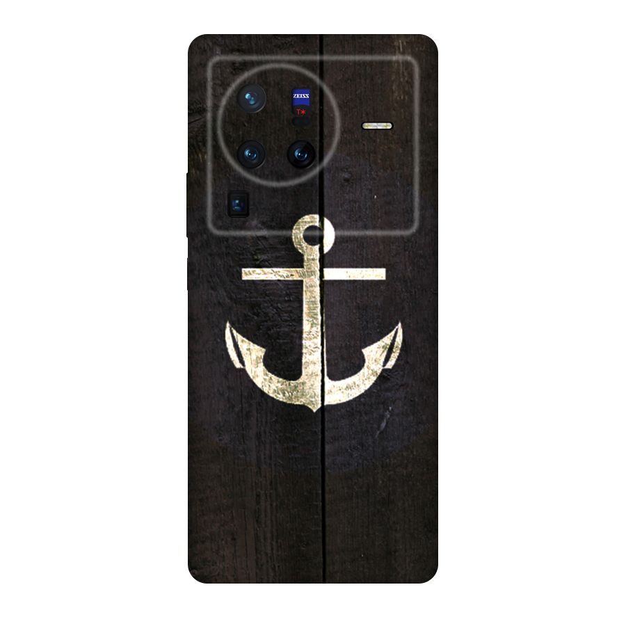 Wood Anchor Original Polycarbonate Back Case for Vivo X80