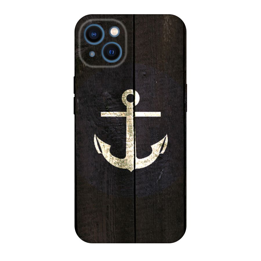 Wood Anchor Original Polycarbonate Back Case for iPhone 13