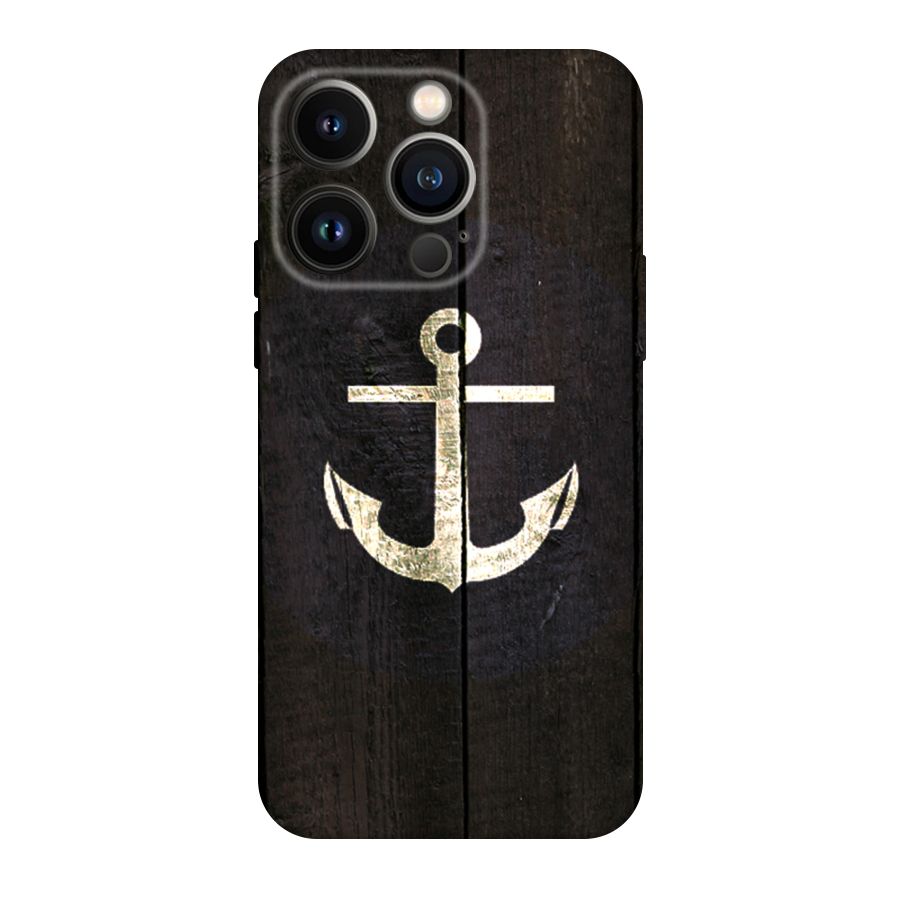 Wood Anchor Original Polycarbonate Back Case for iPhone 14 Pro