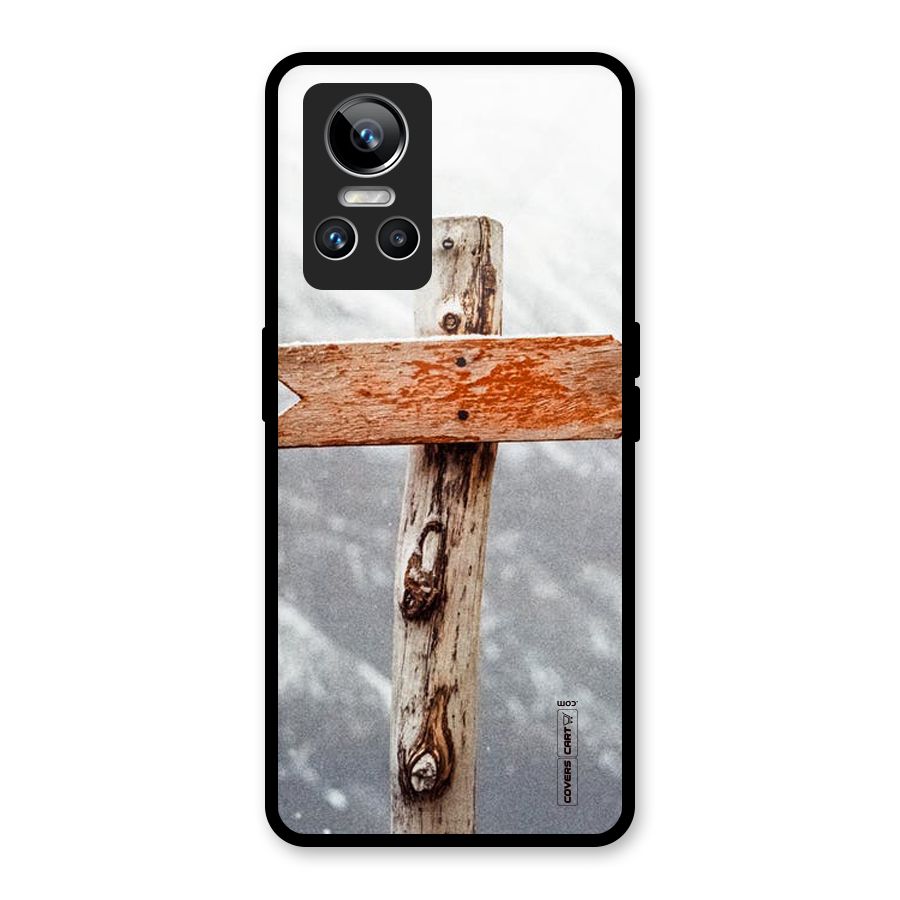 Wood And Snow Glass Back Case for Realme GT Neo 3