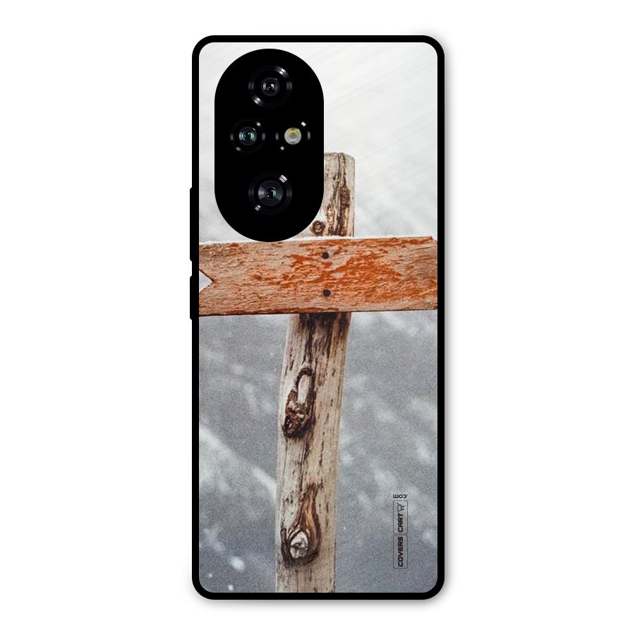 Wood And Snow Metal Back Case for Honor 200 Pro