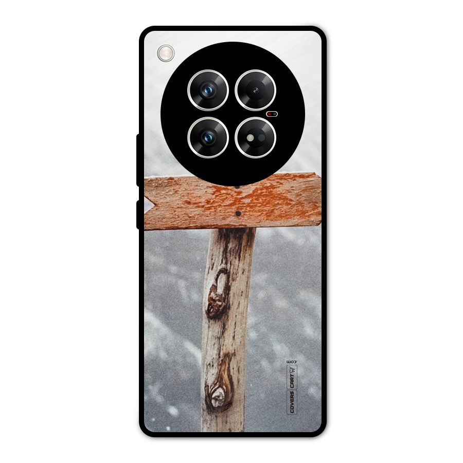 Wood And Snow Metal Back Case for Infinix Zero 40 5G