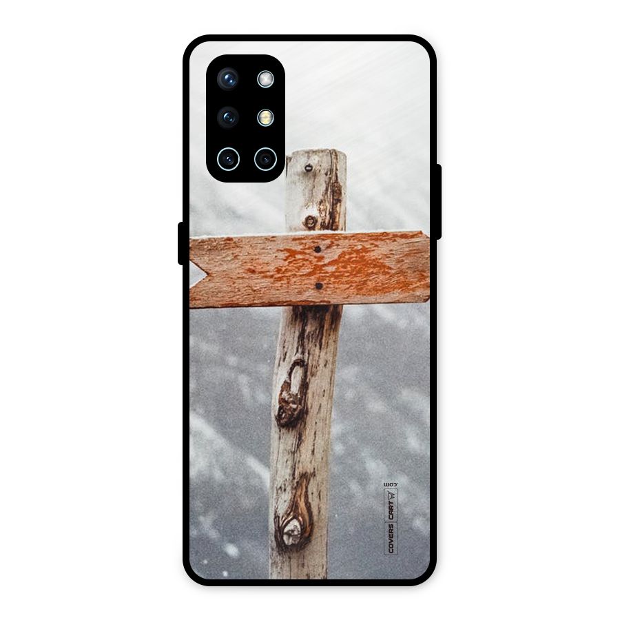 Wood And Snow Metal Back Case for OnePlus 9R