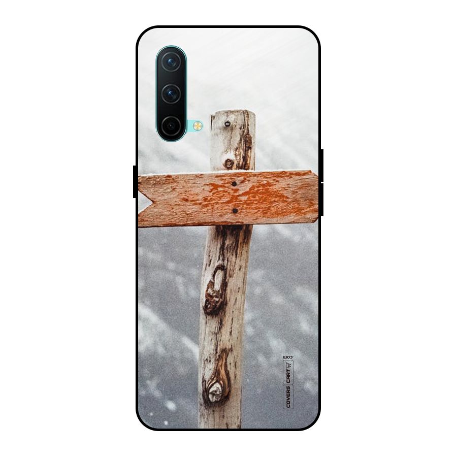 Wood And Snow Metal Back Case for OnePlus Nord CE 5G