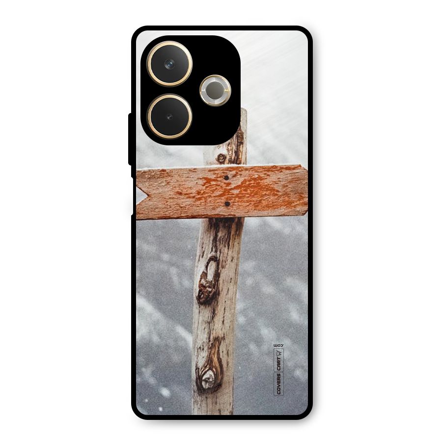Wood And Snow Metal Back Case for Oppo A5 Pro