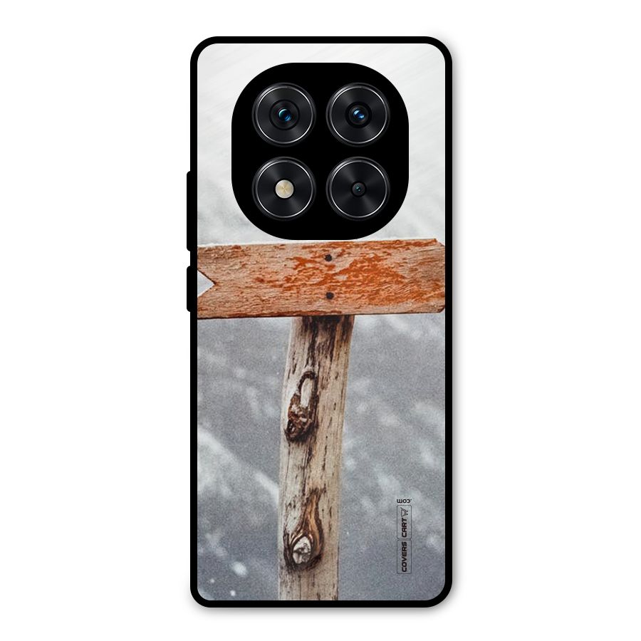 Wood And Snow Metal Back Case for Poco X7