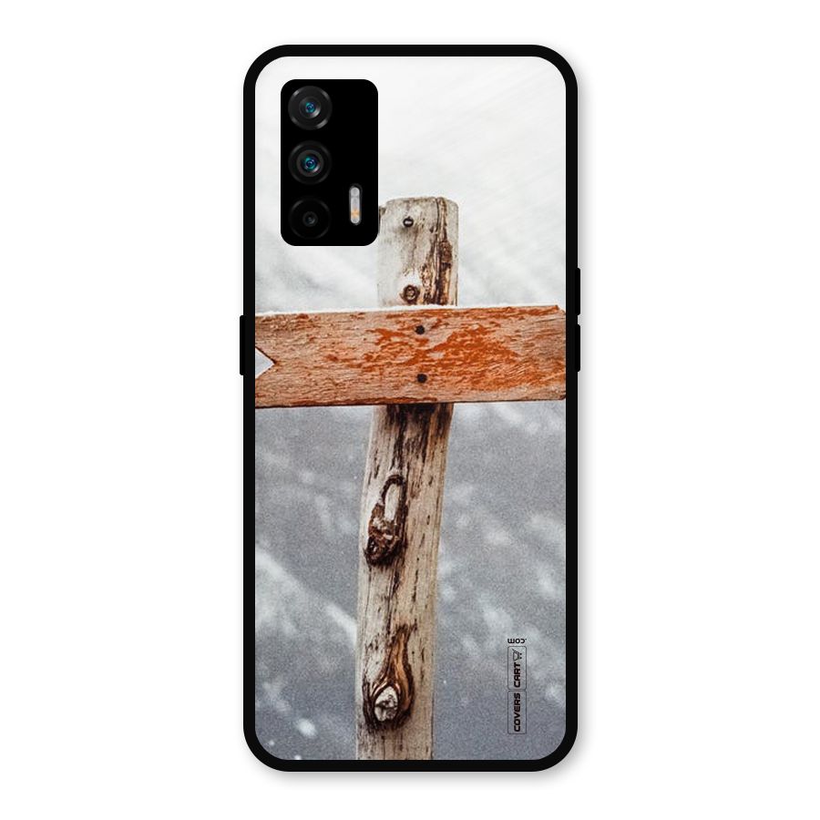 Wood And Snow Metal Back Case for Realme GT 5G