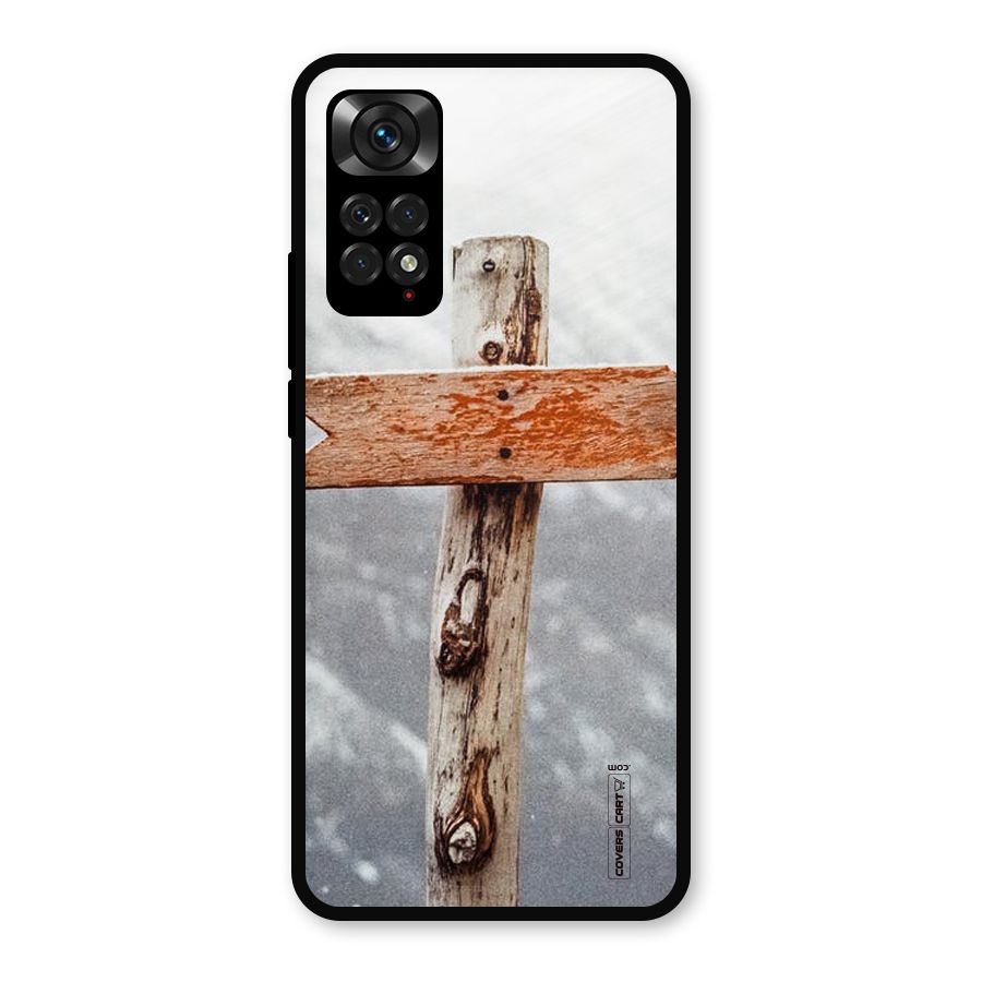 Wood And Snow Metal Back Case for Redmi Note 11s