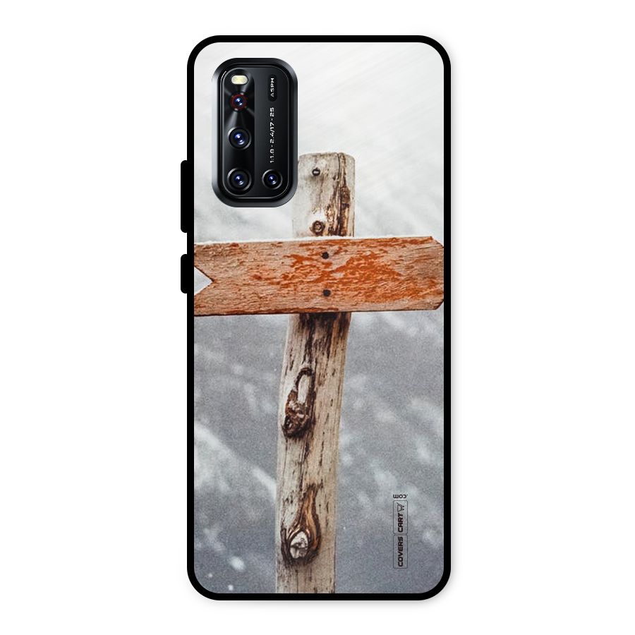 Wood And Snow Metal Back Case for Vivo V19