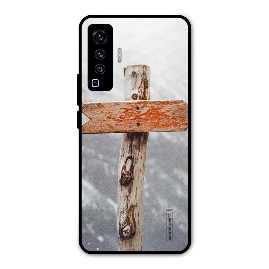 Wood And Snow Metal Back Case for Vivo X50