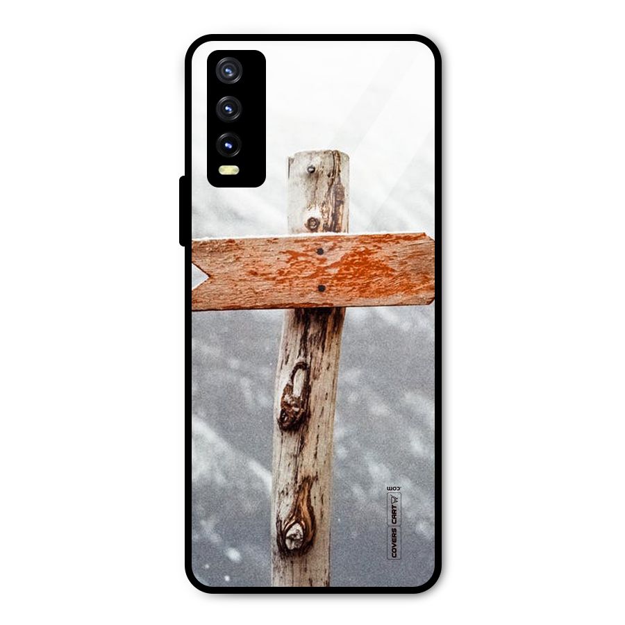 Wood And Snow Metal Back Case for Vivo Y20t