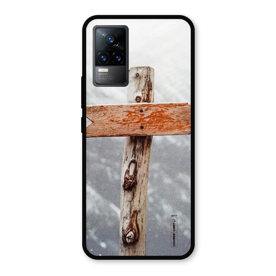 Wood And Snow Metal Back Case for Vivo Y73