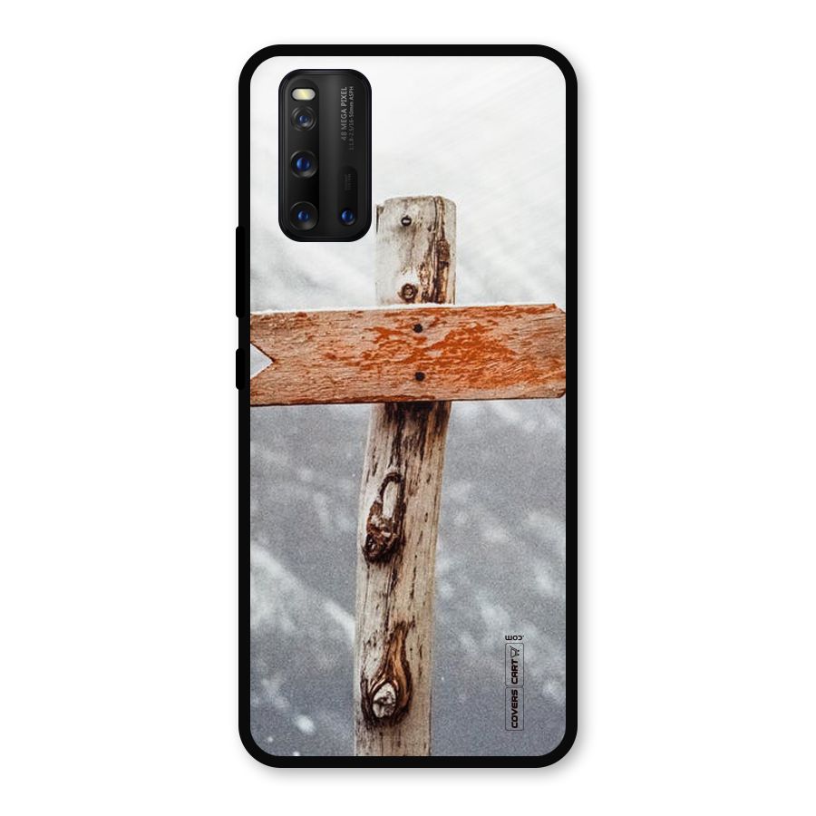 Wood And Snow Metal Back Case for iQOO 3