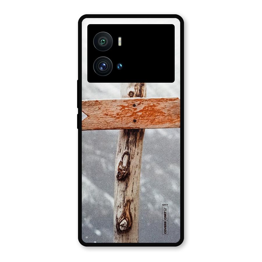 Wood And Snow Metal Back Case for iQOO 9 Pro