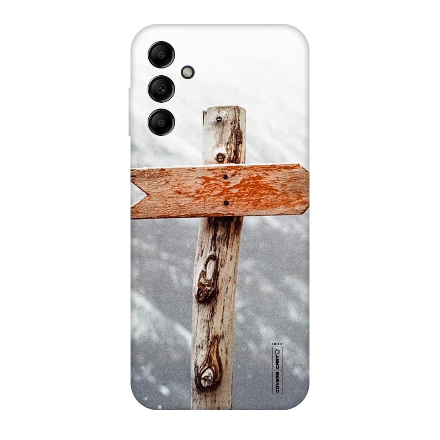Wood And Snow Original Polycarbonate Back Case for Galaxy A14 5G