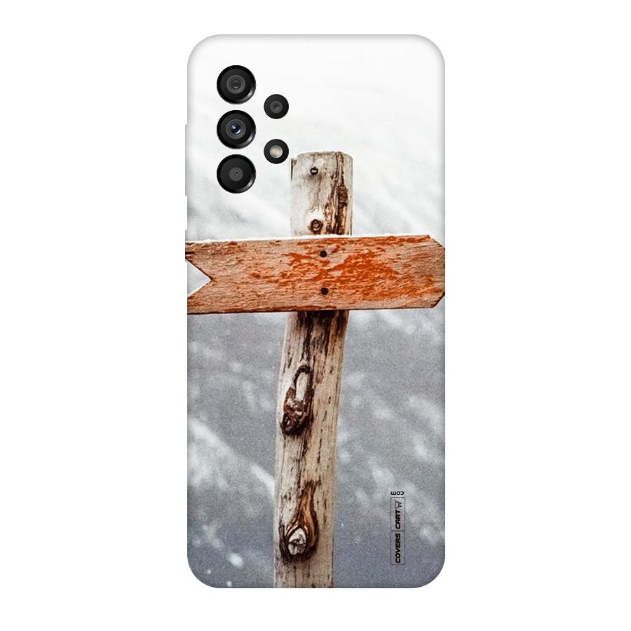 Wood And Snow Original Polycarbonate Back Case for Galaxy A73 5G