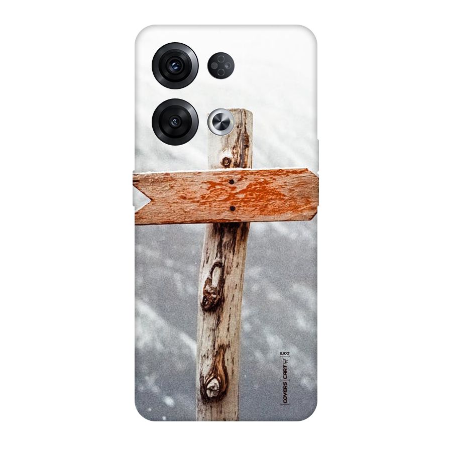 Wood And Snow Original Polycarbonate Back Case for Oppo Reno8 Pro 5G