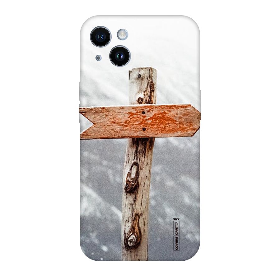 Wood And Snow Original Polycarbonate Back Case for iPhone 14