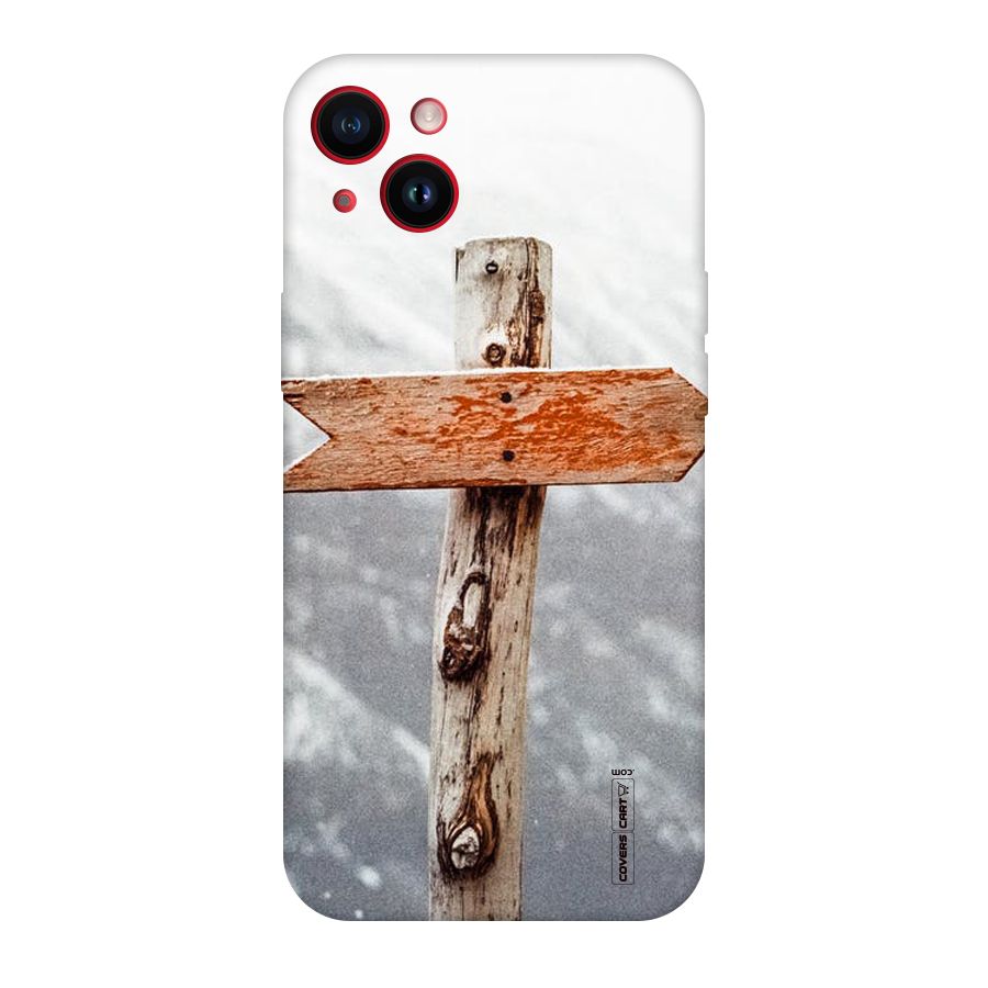 Wood And Snow Original Polycarbonate Back Case for iPhone 14 Plus