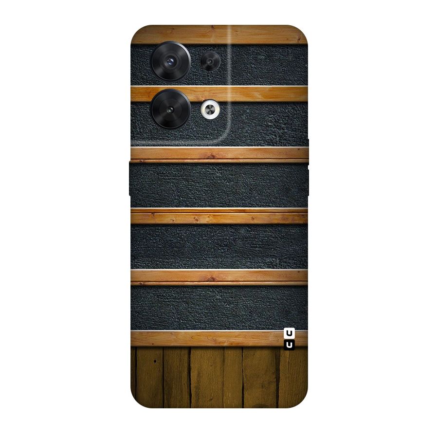 Wood Design Original Polycarbonate Back Case for Oppo Reno8 5G