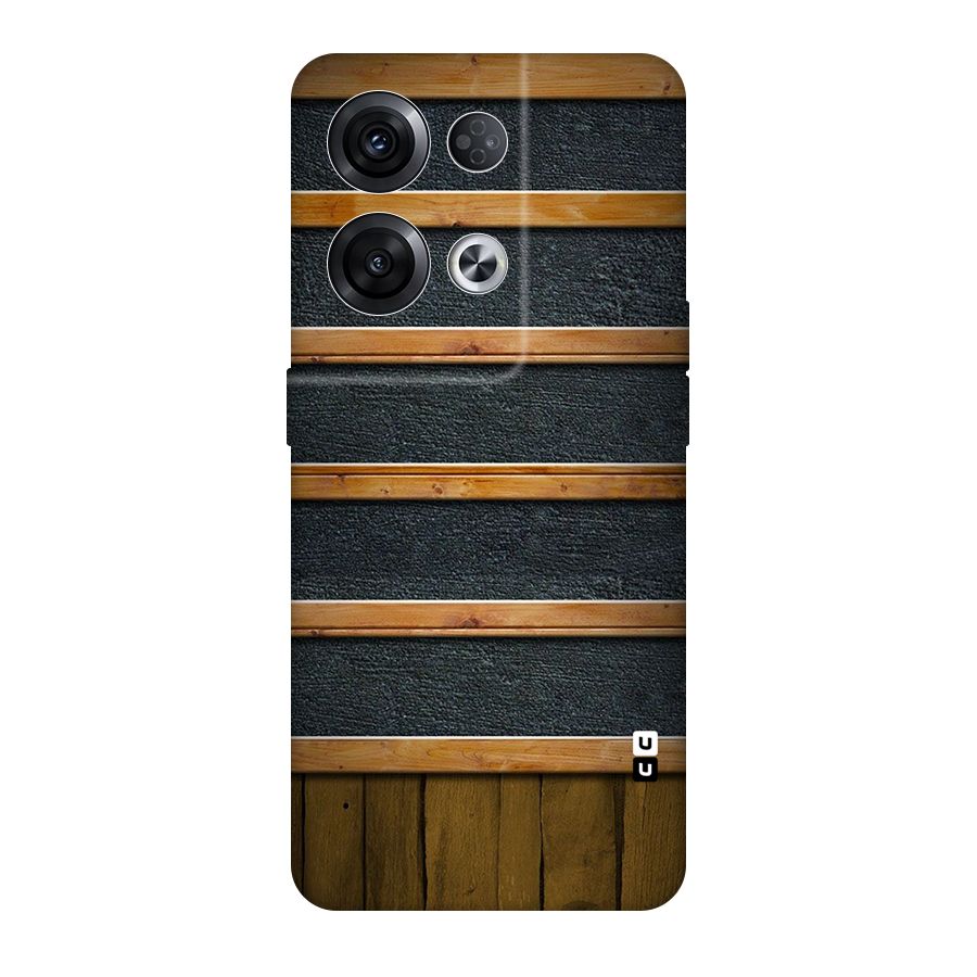 Wood Design Original Polycarbonate Back Case for Oppo Reno8 Pro 5G