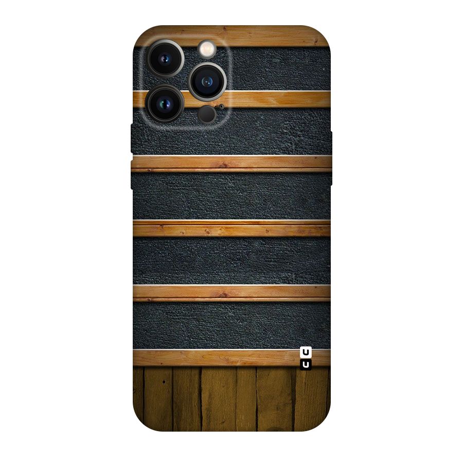 Wood Design Original Polycarbonate Back Case for iPhone 13 Pro Max