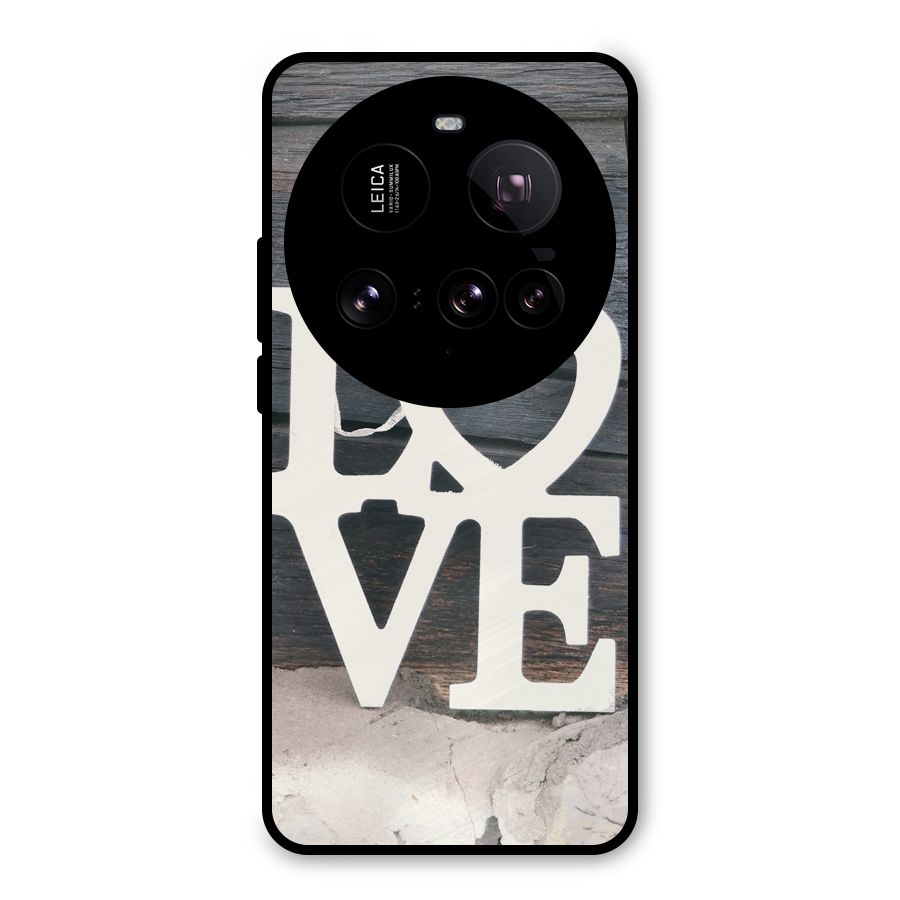 Wood Love Lock Metal Back Case for Xiaomi 15 Ultra