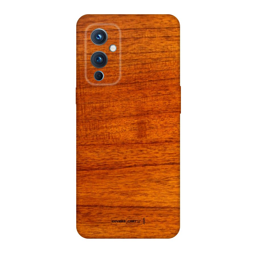 Wood Texture Design Original Polycarbonate Back Case for OnePlus 9