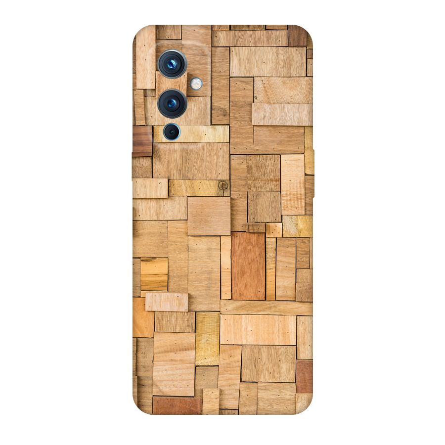 Wooden Blocks Original Polycarbonate Back Case for OnePlus 9