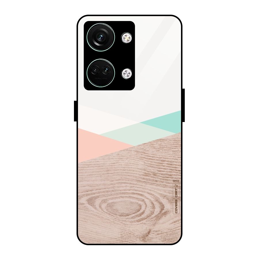 Wooden Fusion Glass Back Case for Oneplus Nord 3