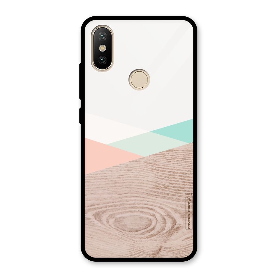 Wooden Fusion Glass Back Case for Redmi A2