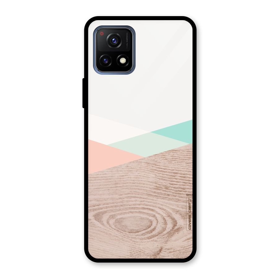 Wooden Fusion Glass Back Case for Vivo Y72 5G