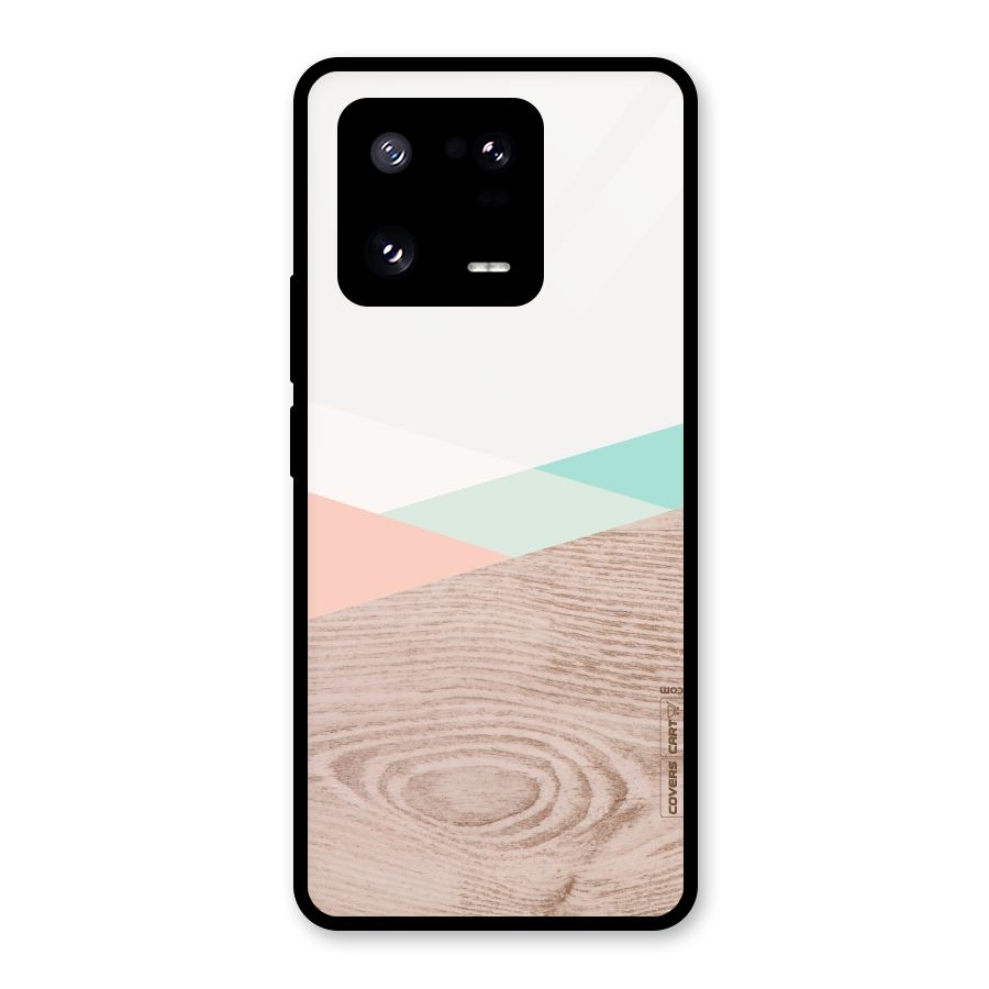 Wooden Fusion Glass Back Case for Xiaomi 13 Pro