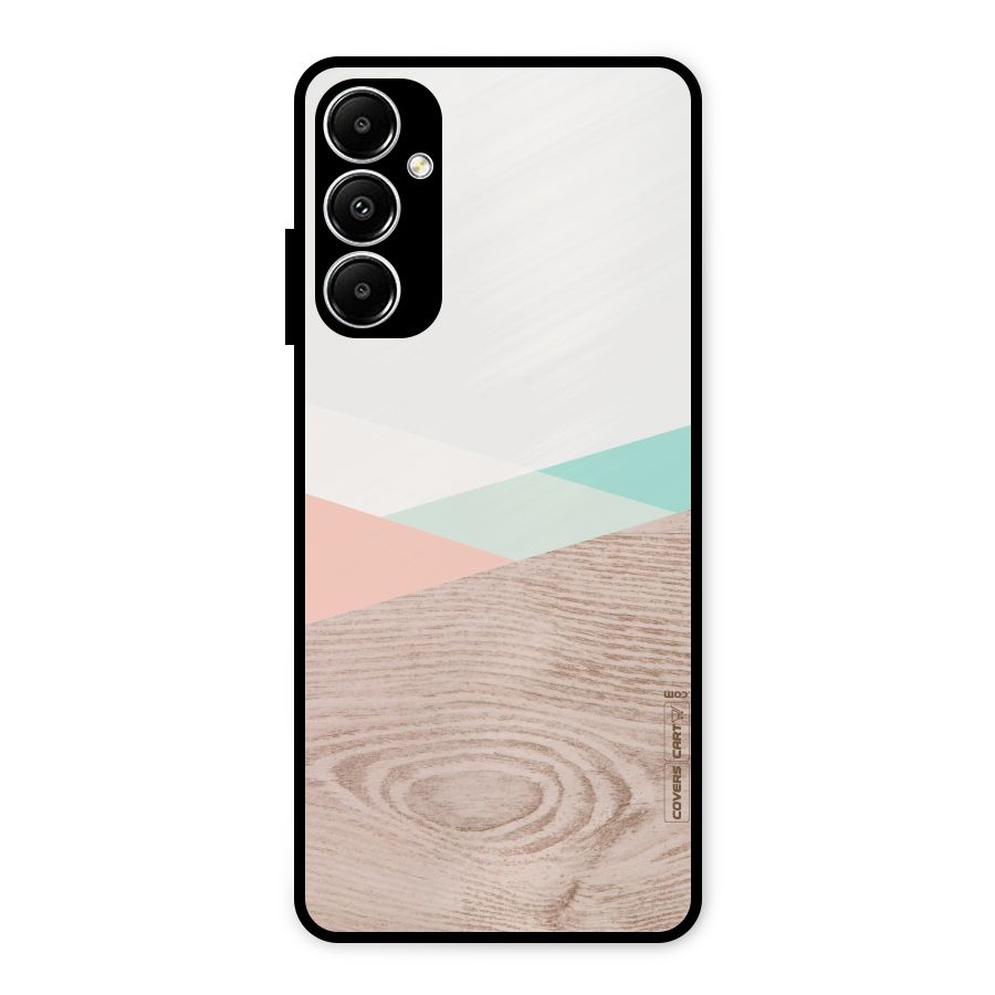 Wooden Fusion Metal Back Case for Galaxy A05s