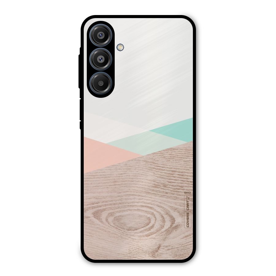 Wooden Fusion Metal Back Case for Galaxy A16 5G