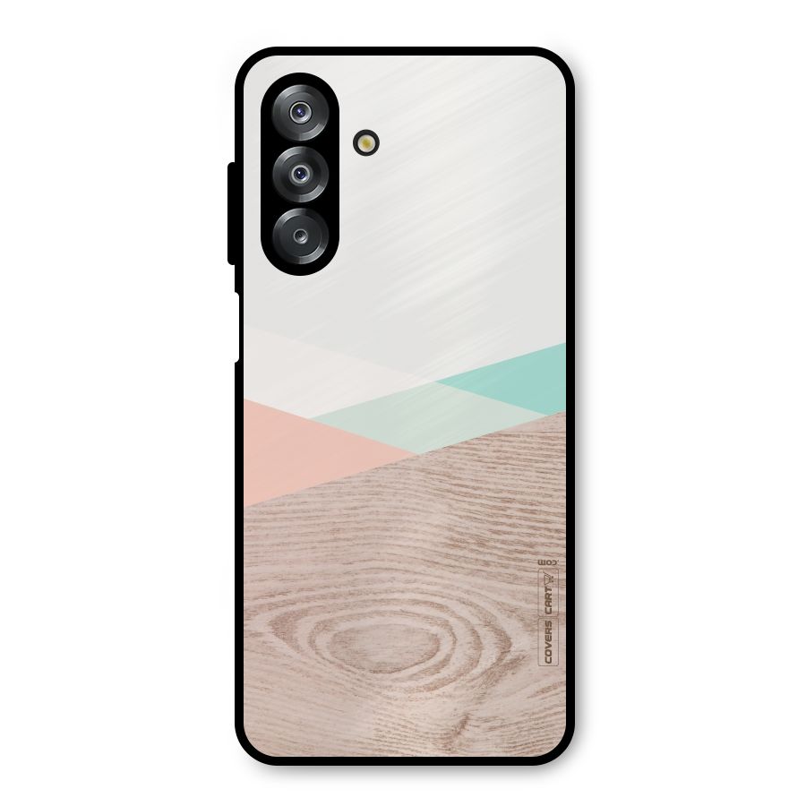 Wooden Fusion Metal Back Case for Galaxy A26