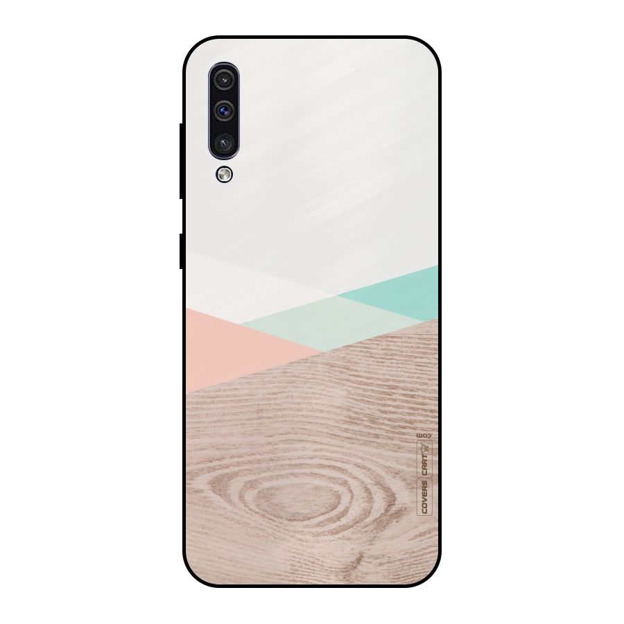 Wooden Fusion Metal Back Case for Galaxy A30s