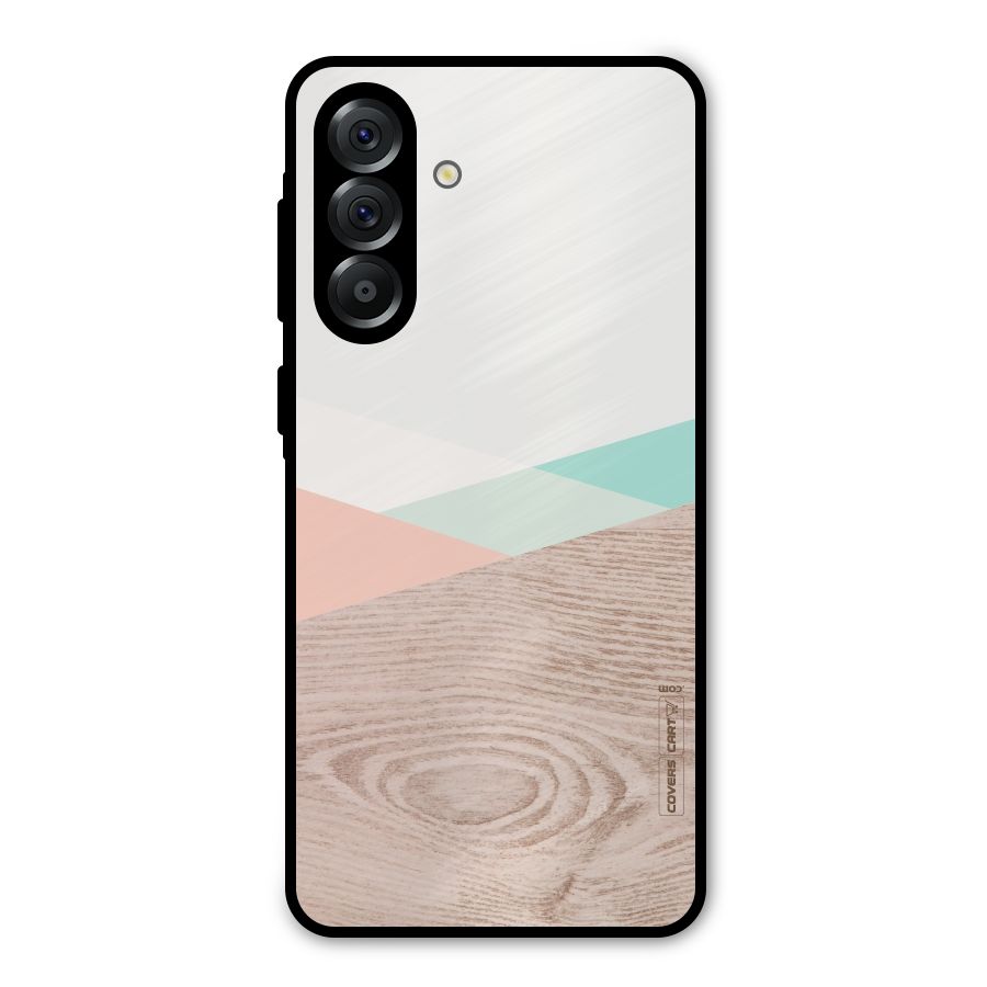 Wooden Fusion Metal Back Case for Galaxy A56