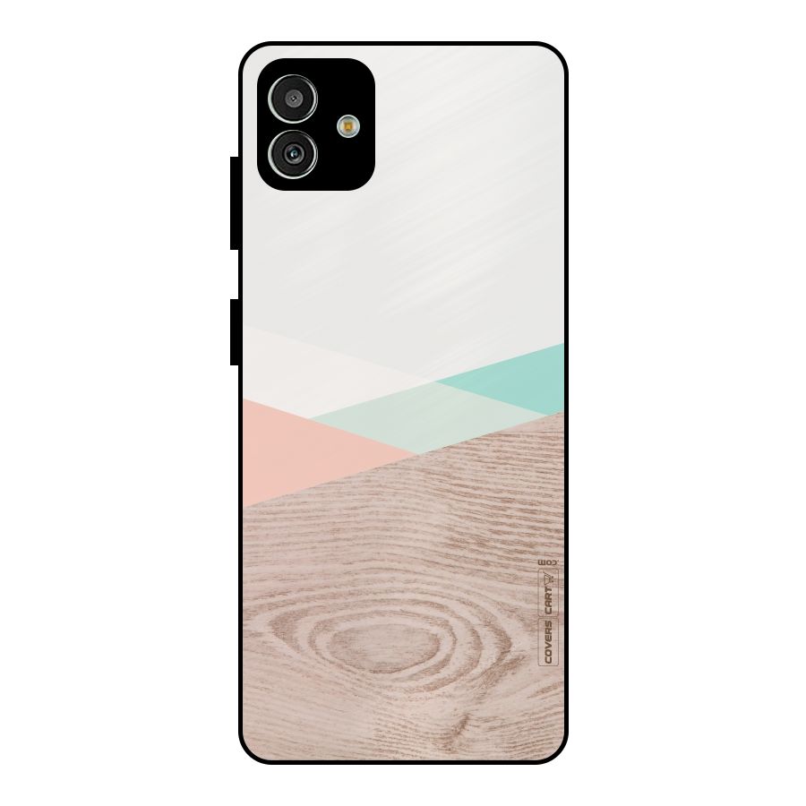 Wooden Fusion Metal Back Case for Galaxy M13 5G