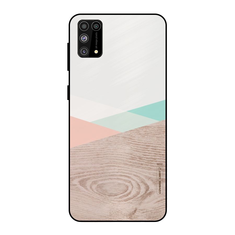 Wooden Fusion Metal Back Case for Galaxy M31
