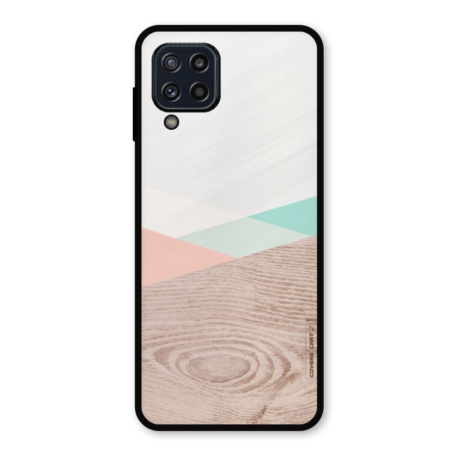 Wooden Fusion Metal Back Case for Galaxy M32