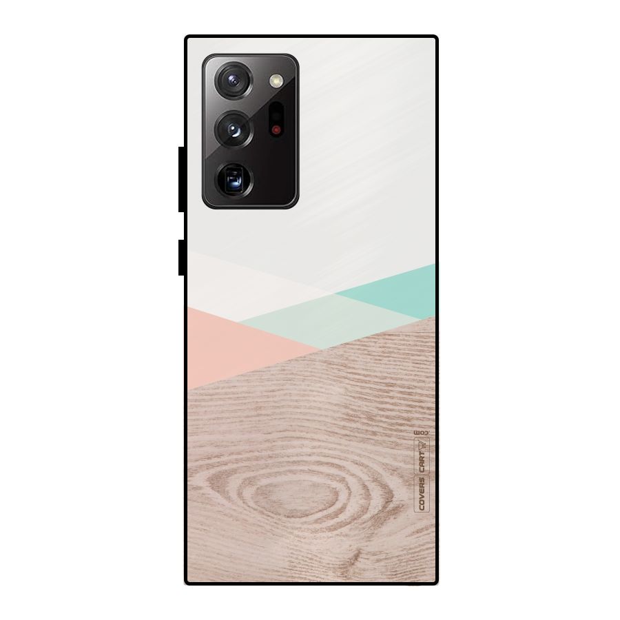 Wooden Fusion Metal Back Case for Galaxy Note 20 Ultra 5G
