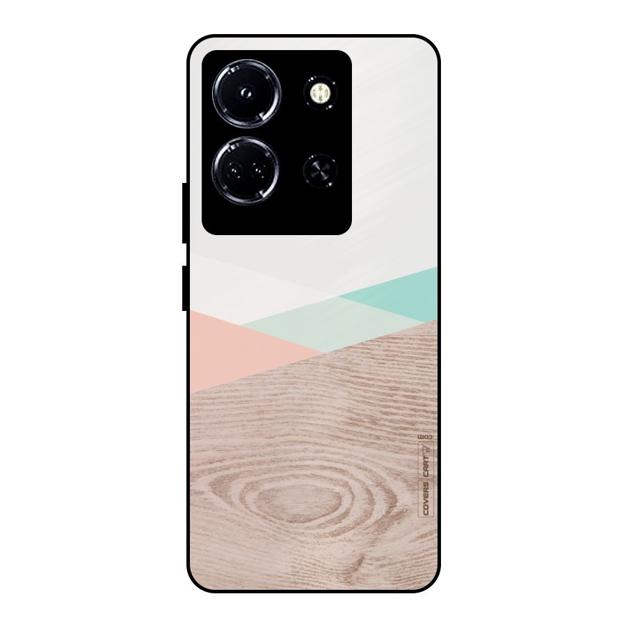 Wooden Fusion Metal Back Case for Infinix Note 30 5G